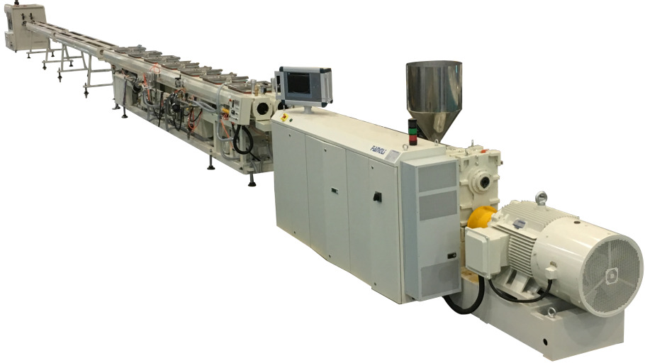 PE/PRR32-2 kétállványos extrudáló sor