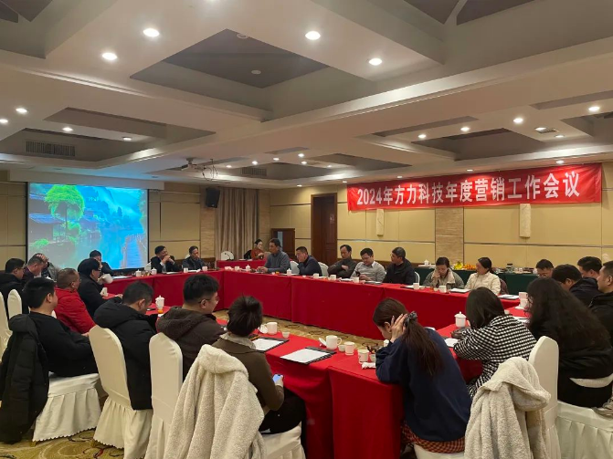 Fangli 2024 éves marketingmunka konferencia (dec. 20-22.)